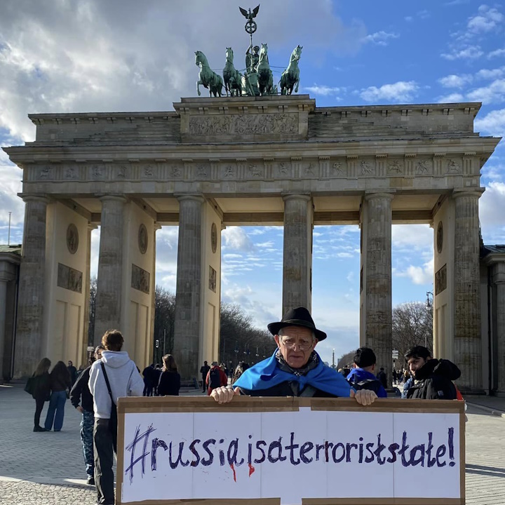 13 ������� 2024. ����� � ��������� �������
February 13, 2024. The picket in support of Ukraine