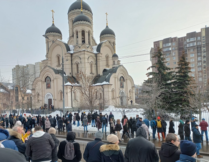 1 ����� 2024. �������� � �������� ���������
March 1, 2024. Farewell with Alexis Navalny