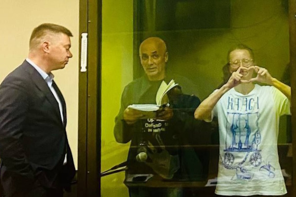 18 ���� 2024. ��� ��� ���������� �������� � ����������� �������
July 18, 2024. The trial of Anastasia Dyudyayeva and Alexander Dotsenko