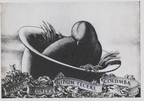 �������� ��. ����. � � ������ ������ ������ ���� ������ ���� ������
Postal card �And in soldier helmets the pigeons of the peace will build the nests by Rocuell Kent�