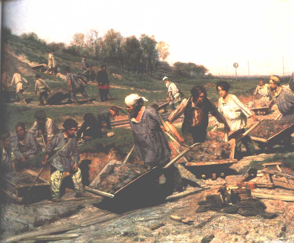 ������������� �������������� �������� ������
The construction of Trans-Siberian Railway