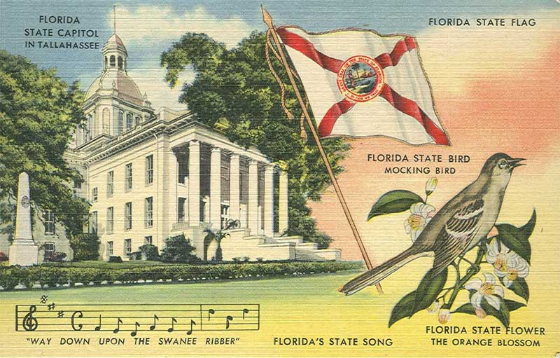 �������� ����� �������
Postal card �Florida state�