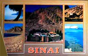 ����� �������� ����������  ����������
Set of postal cards �Sinai�