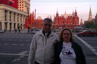 ��������� ���������� � ����� ��������� � ������
Alexander Rastorguyev and Olga Kurnosova in Moscow