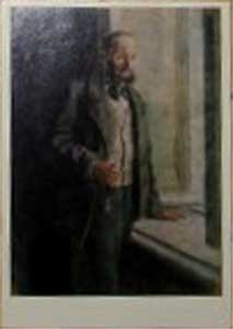 �.�.���������. ������� � ����
The man at a window by Boris M. Kustodiyev