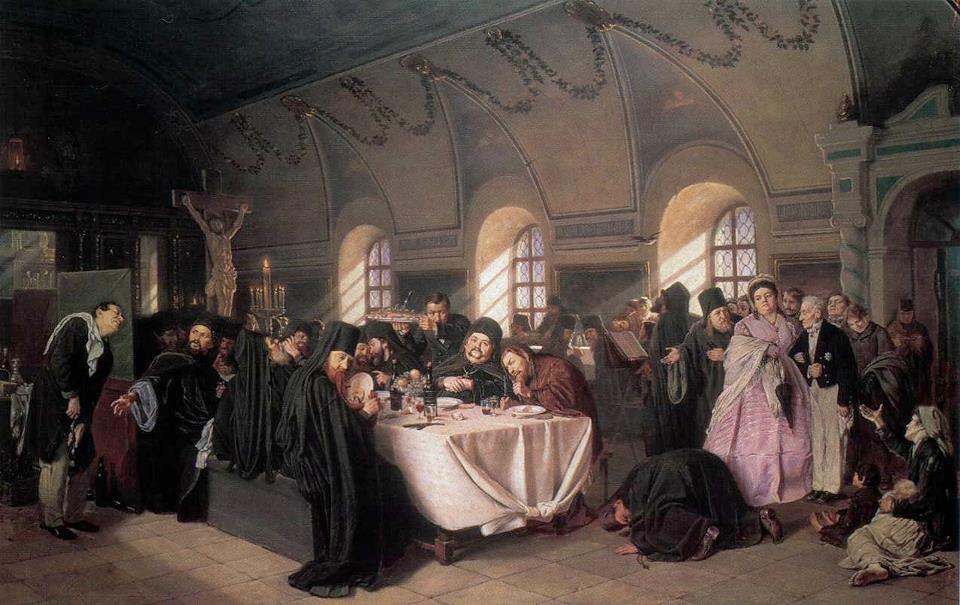 �.�.�����. �������
The meal by Basil G. Perov
