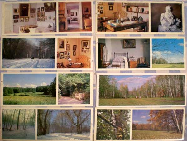 ����� �������� ������ ������
Set of postal cards �Yasna Polyana�