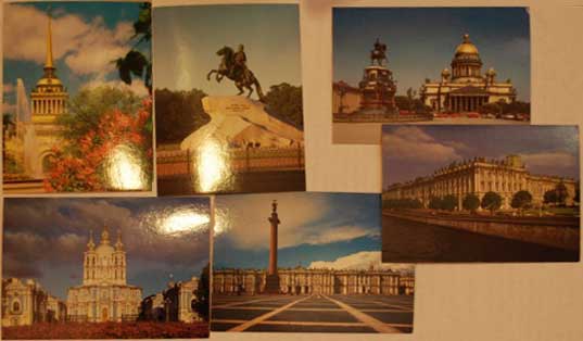 ����� ������������ ������-���������. 2000�
Set of pocket-size calendars �St.-Petersburg. 2000�