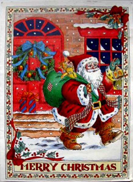�������� ������� ���������
Postal card �Merry Christmas�