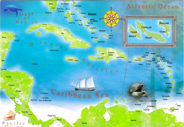 �������� ����������� �������
Postal card �Antilles�