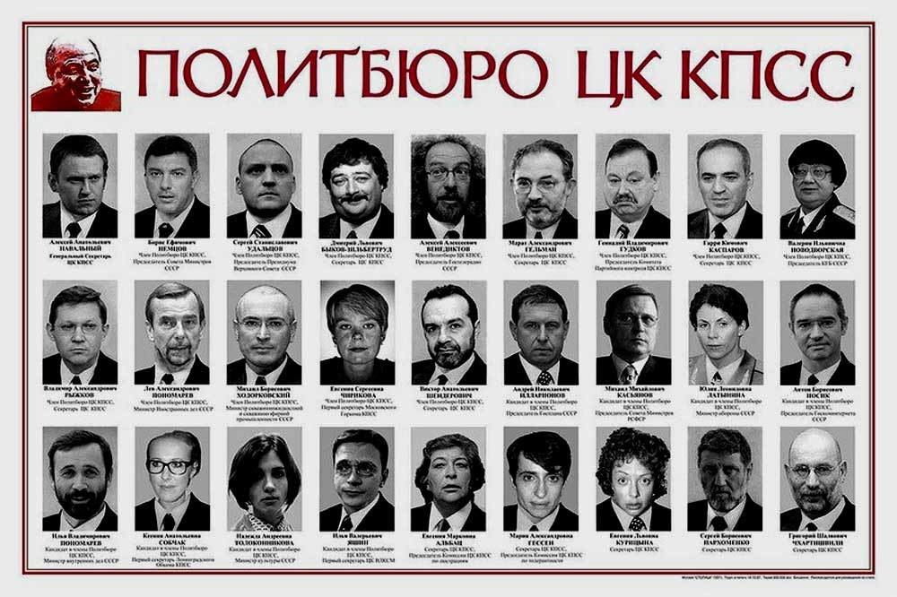 ��������� �� ����
The Political Bureau of the Central Committee of the Soviet Union Communist Party