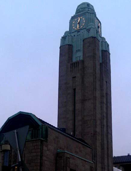 �������� ���� � ���������
Tower watches in Helsinki