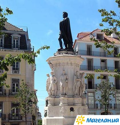 ��������  � ��������
Monument to  in Lisbon