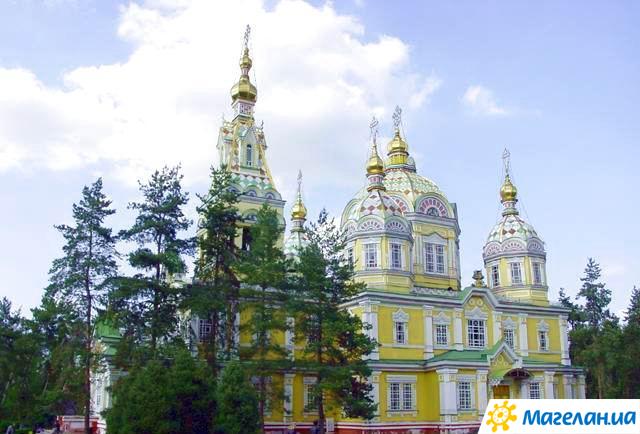 ����� ������������ � ����-���
cathedral of Ascension in Alma-Ata