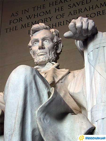 �������� ������� ��������� � ����������
Monument to Abraham Lincoln in Washington