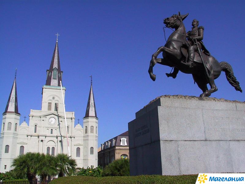 ����� ������. �������� �. ��������
New Orlean. Monument to Andrew Jackson