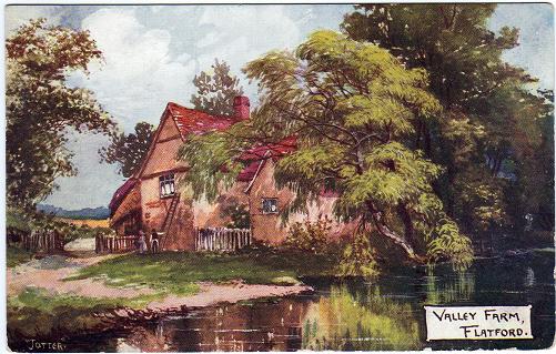 �������. 
Flatford Valley Farm, Suffolk by Jotter