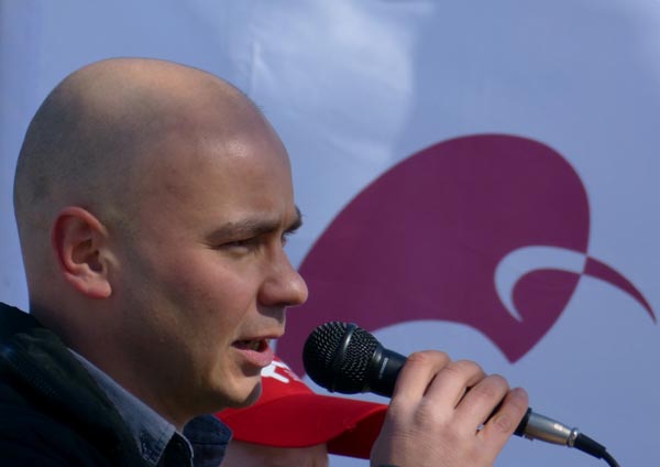 ����������� ������ ���������� �� ������� � ������ ����������������
The speech by Andrew Pivovarov on the meeting in protection of the political prisoners
