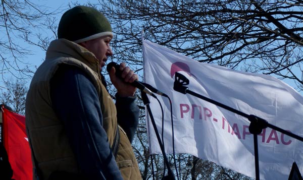 ����������� ������ �������� �� ������� � ������ ����������������
The speech by Dinar Idrisov on the meeting in protection of the political prisoners