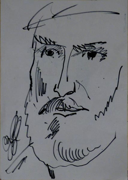 �.�.�������. ������� �.�.����������
Portrait of Valentin V. Nikitchenko by Victor G. Zhuravlyov