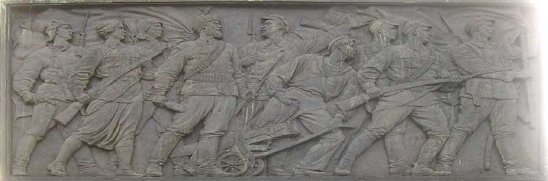 �������� ������ �.�. � ���������� - ������ �����
Monument to Sergy M. Kirov in St.-Petersburg