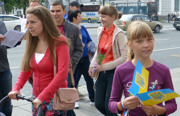 24 ������� 2014. ���� ������������� �������
August 24, 2014. Independence day of Ukraine
