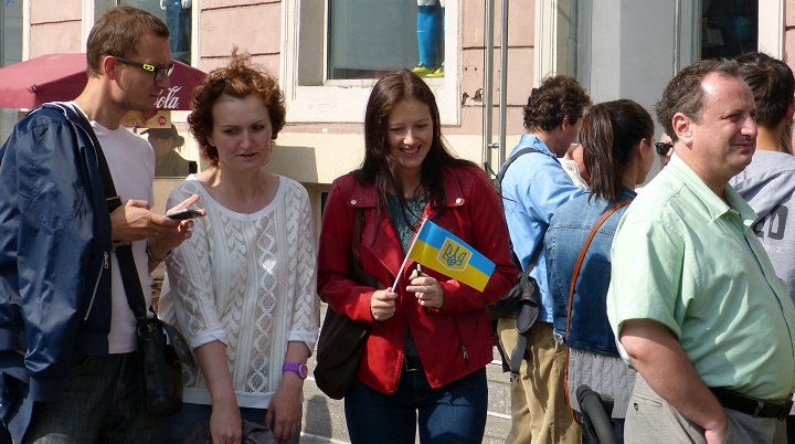 24 ������� 2014. ���� ������������� �������
August 24, 2014. Independence day of Ukraine