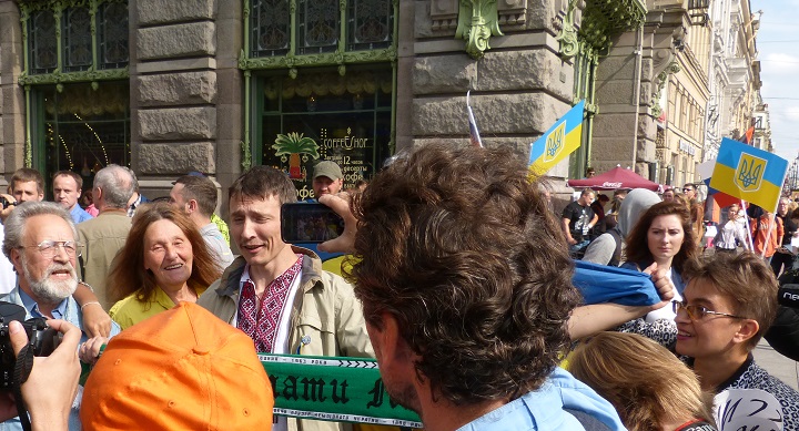 24 ������� 2014. ���� ������������� �������
August 24, 2014. Independence day of Ukraine