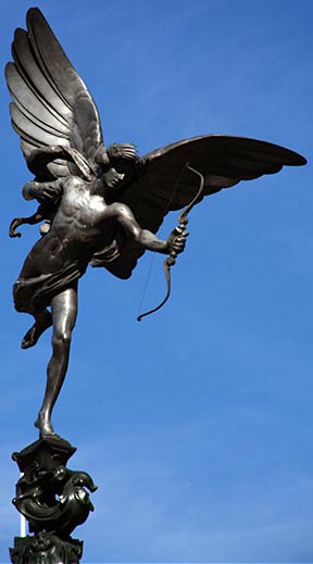 �������� ����� � �������
Monument to Eros in London