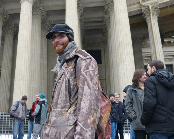 15 ����� 2014. �������� ���� ������ �����. ��������� �����������
March 15, 2014. The meeting of the people against war. The participants of action