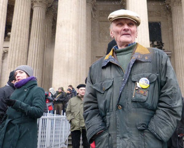 15 ����� 2014. �������� ���� ������ �����. ��� �����
March 15, 2014. The meeting of the people against war. No war
