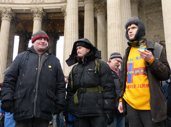 15 ����� 2014. �������� ���� ������ �����. ������
March 15, 2014. The meeting of the people against war. Ingria