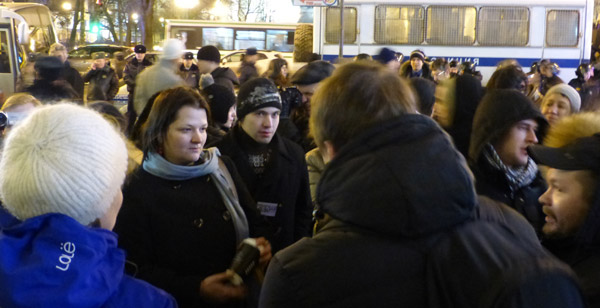 ����� �� ����� �������. ����� ���
The action on the Small Sadovaya street. General view
