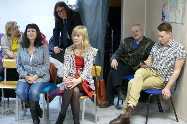 ������� ���� �������� - ������� ������� ������.
Round table �Ukraine - the sights of the citizens of Russia�