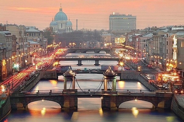 ����� �� ��������
Bridges on Fontanka river