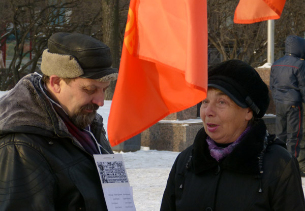 ������ � ��������� ������� ��������. 
Pickets in support of prisoners of May 6. 