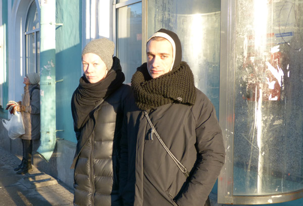 ϸ�� ����������. �� ������ ����������
Peter Pavlensky. At the Griboyedov channel