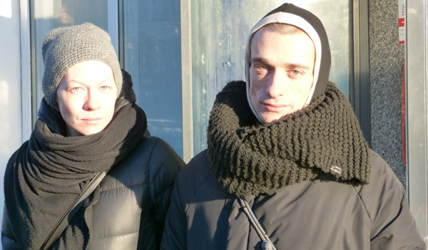 ϸ�� ����������. �� ������ ����������
Peter Pavlensky. At the Griboyedov channel