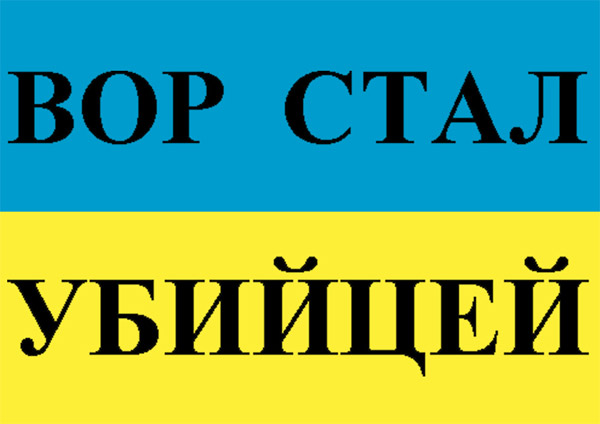 ��������� ����������� � �����-����������. ��� ���� �������
The support of Euromaydan in St. Petersburg. The thief has become the murderer