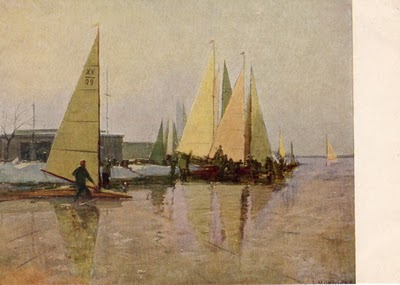 �������� �������� �. ������
Postal card �Lati Murnieks. Iceboats�