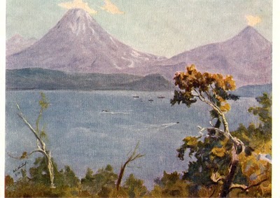 �������� ������ �. ���������� �����
Postal card �I. Titov. Avacha Bay�