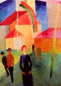 �������� ��. ����. �
Postal card � by August Macke�