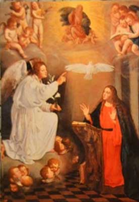 �������� ��. ������ ���� �����. ������������
Postal card �Annunciation by Pedro Nunez del Valle�