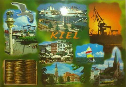 �������� ������
Postal card �Kiel�