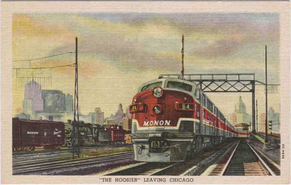 ����� ������������ �� ������
The Hoosier leaving Chicago