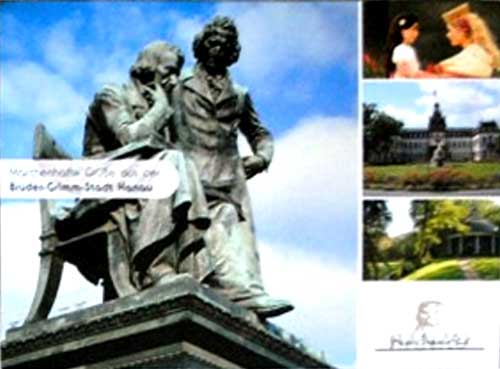 �������� ��������� ������ �����
Postal card �monument to the brothers Grimm�