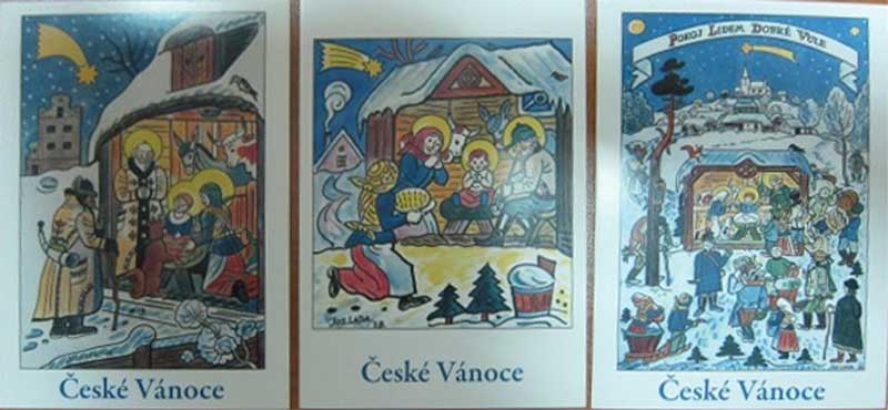 ����� �������� ��. ����. ������� ���������
Set of postal cards �The Czech Christmas by Joseph Lada�