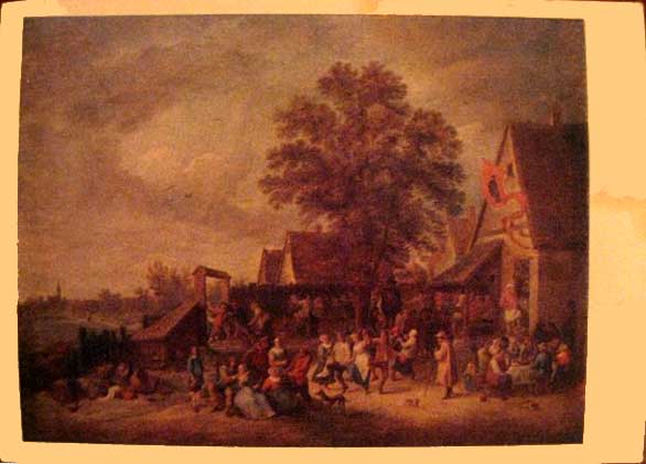 �������� ������ ������. ����������� ��������
Postal card �The rural holiday by David Teniers�