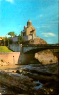 �������� ��������. ��������� �����. �������� �������� ���������
Postal card �Tbilisi. Metekhis church. Monument to Vakhtang Gorgasal�