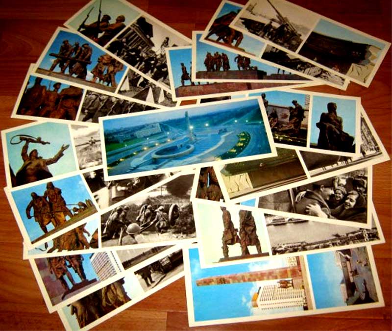 ����� �������� ��������� ����������� ���������� ����������
Set of postal cards �Monument to heroic defenders of Leningrad�